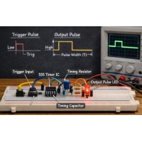 Multivibrateur monostable : travaux, conception de circuits, formule et utilisations