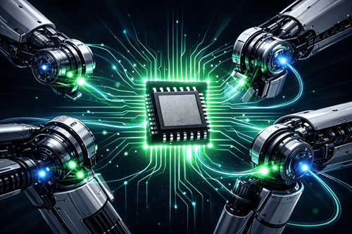 Motor Driver IC for Precise Robot Motion